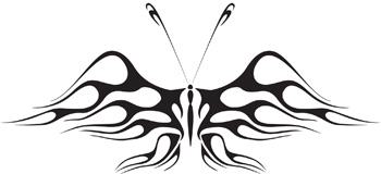 Tribal Butterfly 7